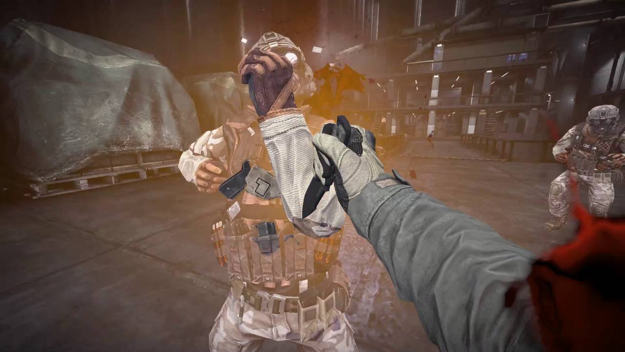 FPS Gaming BlackSquad knife mode 5 kill in one stage