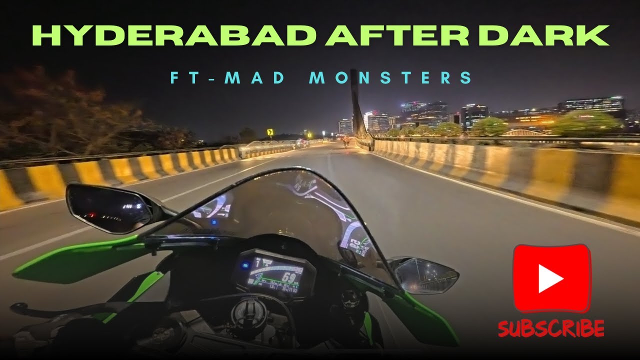 Hyderabad After Dark | Maha Shivaratri Ride | FT - MAD MONSTERS | Super Bikes | Jamma Praneeth