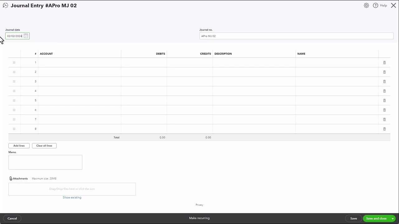 How to record the sale of an asset in QuickBooks Online