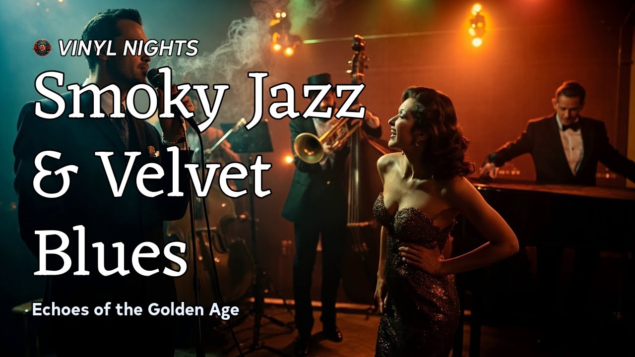 Smoky Jazz & Velvet Blues: A Vinyl Nights Experience 🎷✨