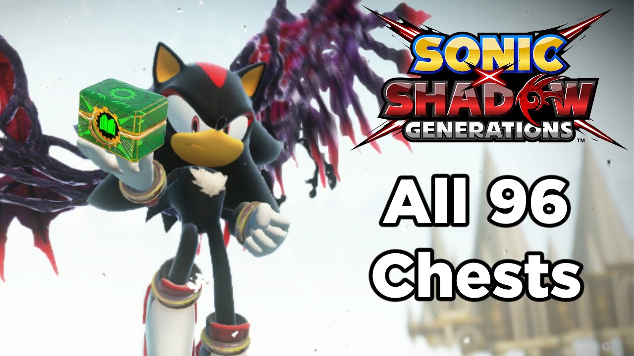Sonic X Shadow Generations - All 96 White Space Chest Locations