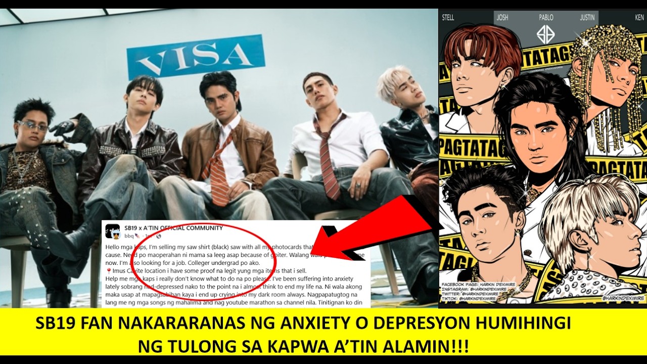 SB19 FAN NAKARARANAS NG ANXIETY O DEPRESYON HUMIHINGI NG TULONG SA KAPWA ATIN ANG DETALYE ALAMIN