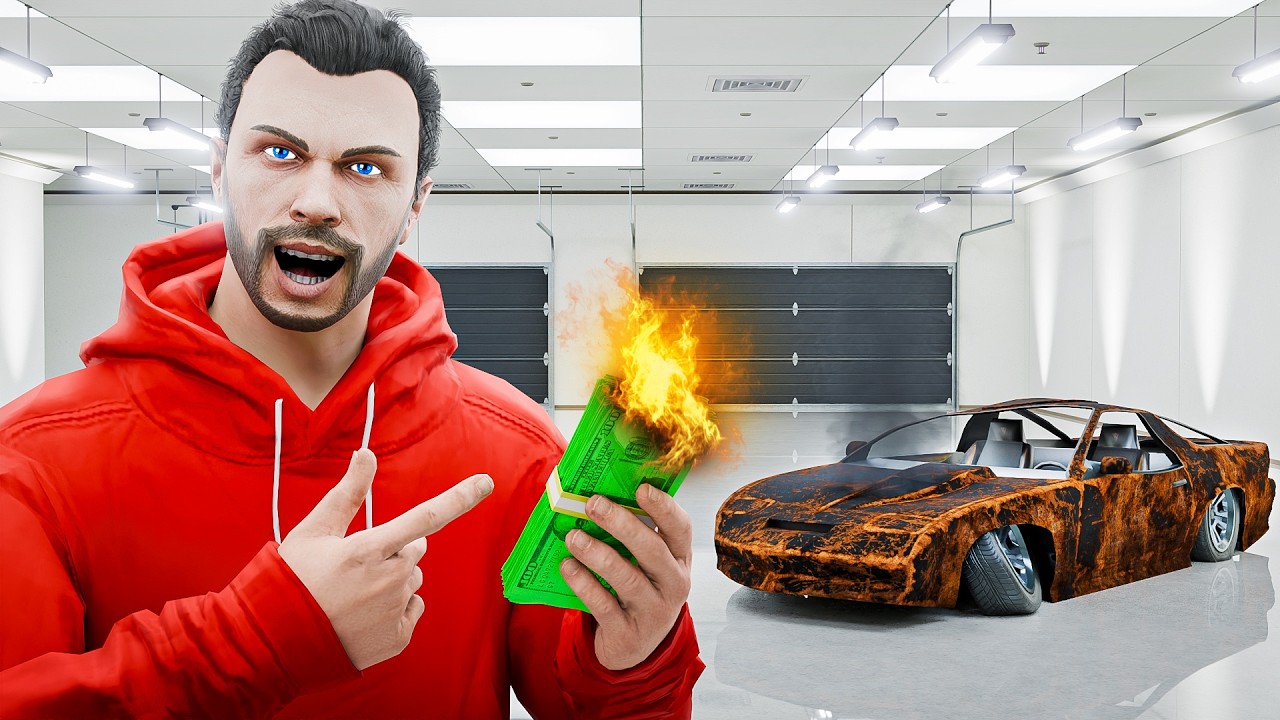 Я построил ХУДШИЙ гараж в GTA Online...
