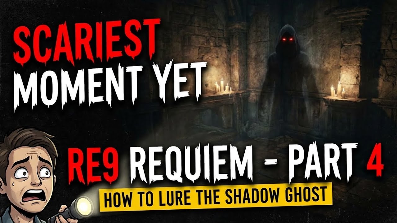 How to Lure the Shadow Ghost (Scariest Moment Yet) | RE9 Requiem &ndash; Part 4