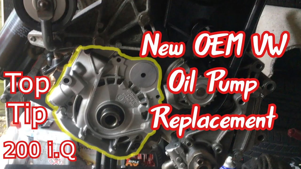 Swapping out the Oil Pump VW T4