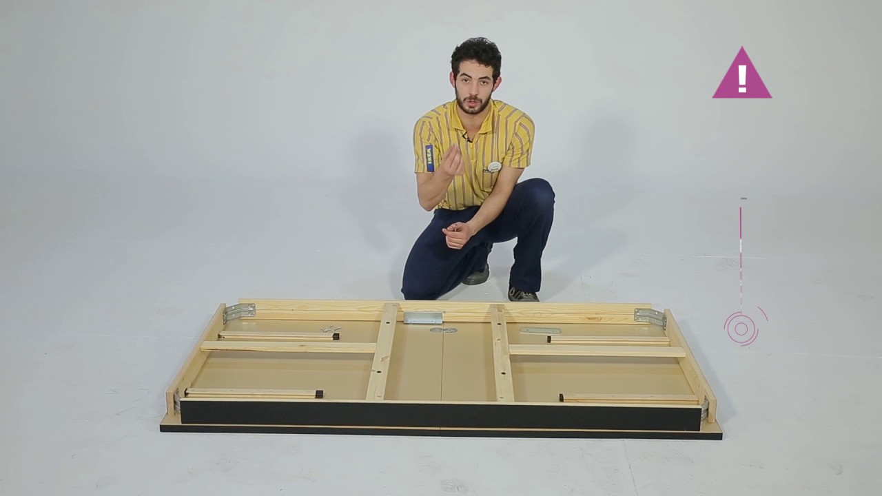 Instrucciones de montaje de la mesa BJURSTA - IKEA