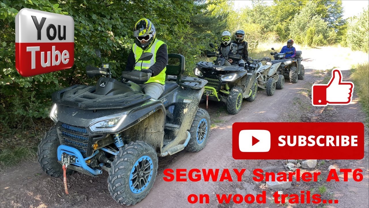 Segway Snarler AT6 handling the trails