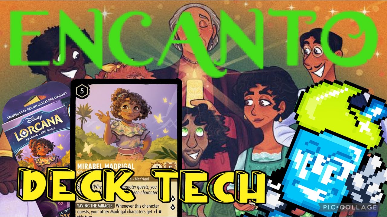 Lorcana: Ursula's Return Pre - Constructed Encanto Theme Deck Teck!!! [UPGRADES]