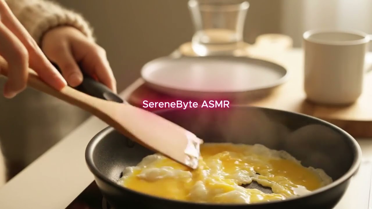 Making Your Breakfast ASMR 🍳 Calm & Cozy Morning Sounds