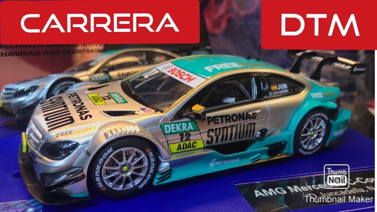AMG Mercedes C Coupe DTM - CARRERA DIGITAL 132 - Juncadella N°12 - UNBOXING de chez Slot Car Union.