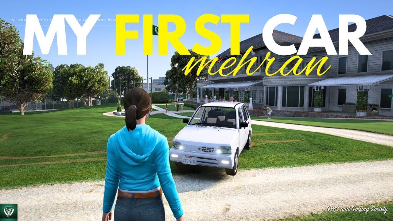 My First Car in GTA V | GTA V Pakistan Cars Mod | GTA V real life mod | Pak GIrl Gamer