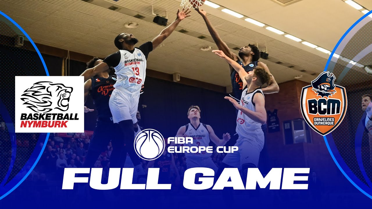 ERA Nymburk v BCM Gravelines Dunkerque | Full Basketball Game | FIBA Europe Cup 2023-24