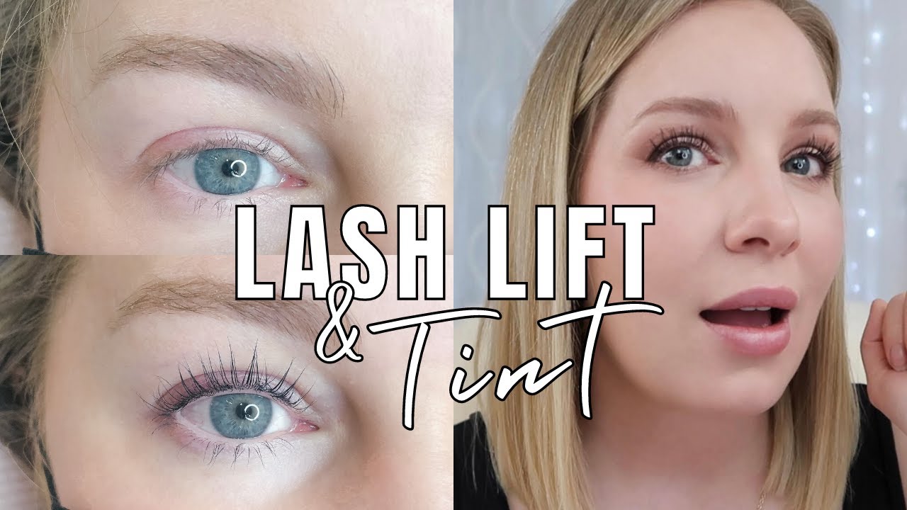 I HAD A LASH LIFT // Before & After