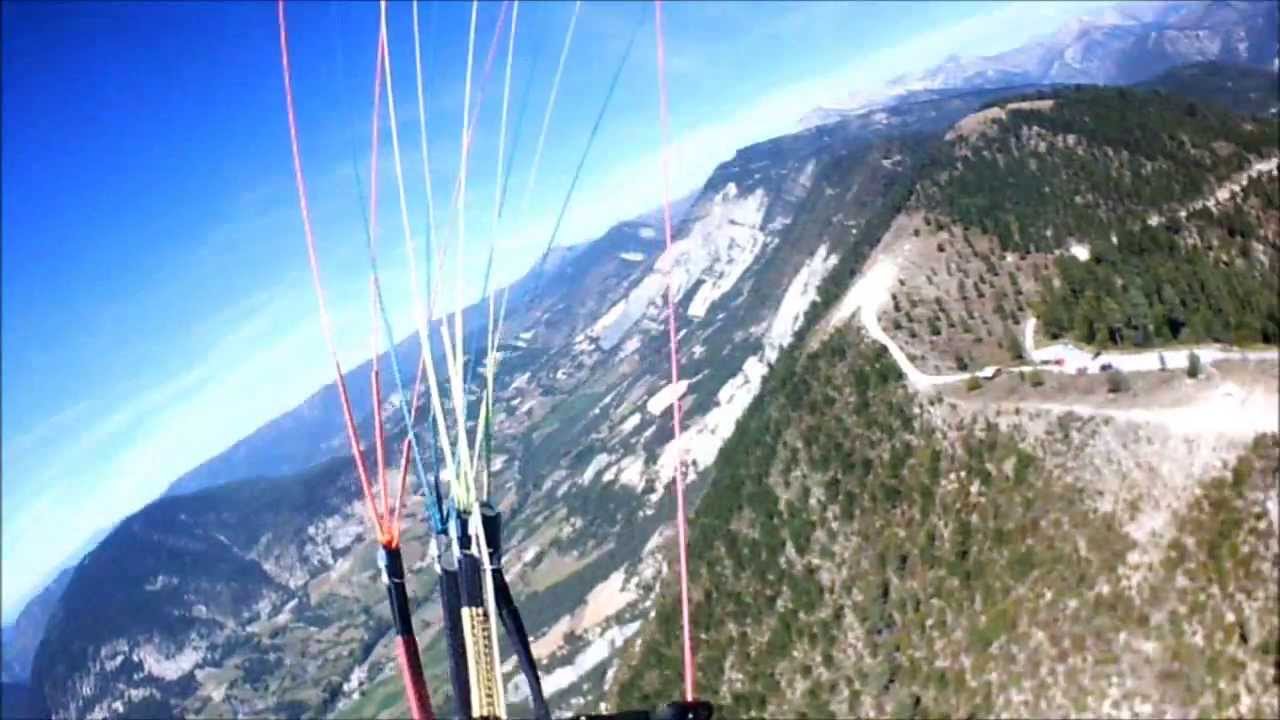 Gleitschirmfliegen in Frankreich St. Andre les Alpes