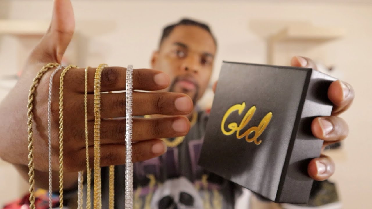 Ultimate GLD Shop Unboxing | Rope Chain, Tennis Chain & More