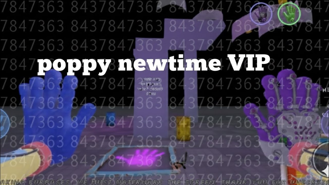 واخيرا كشف يد الجرام باك 0.2/poppy newtime vip