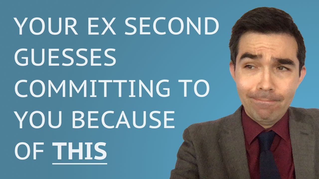 Ex Wont Commit But Wont Let Go