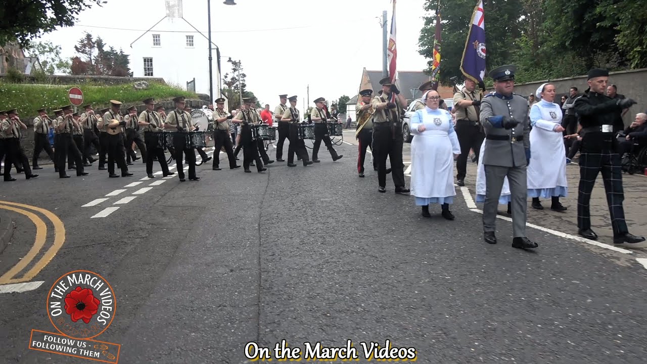 Greengairs Thistle (Full Parade) in Donaghadee 28th June 2025