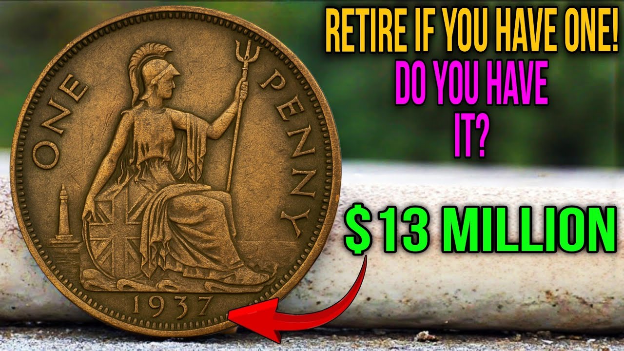 🔥 1937 King George VI One Penny – The Hidden British Coin Worth a Fortune Today!