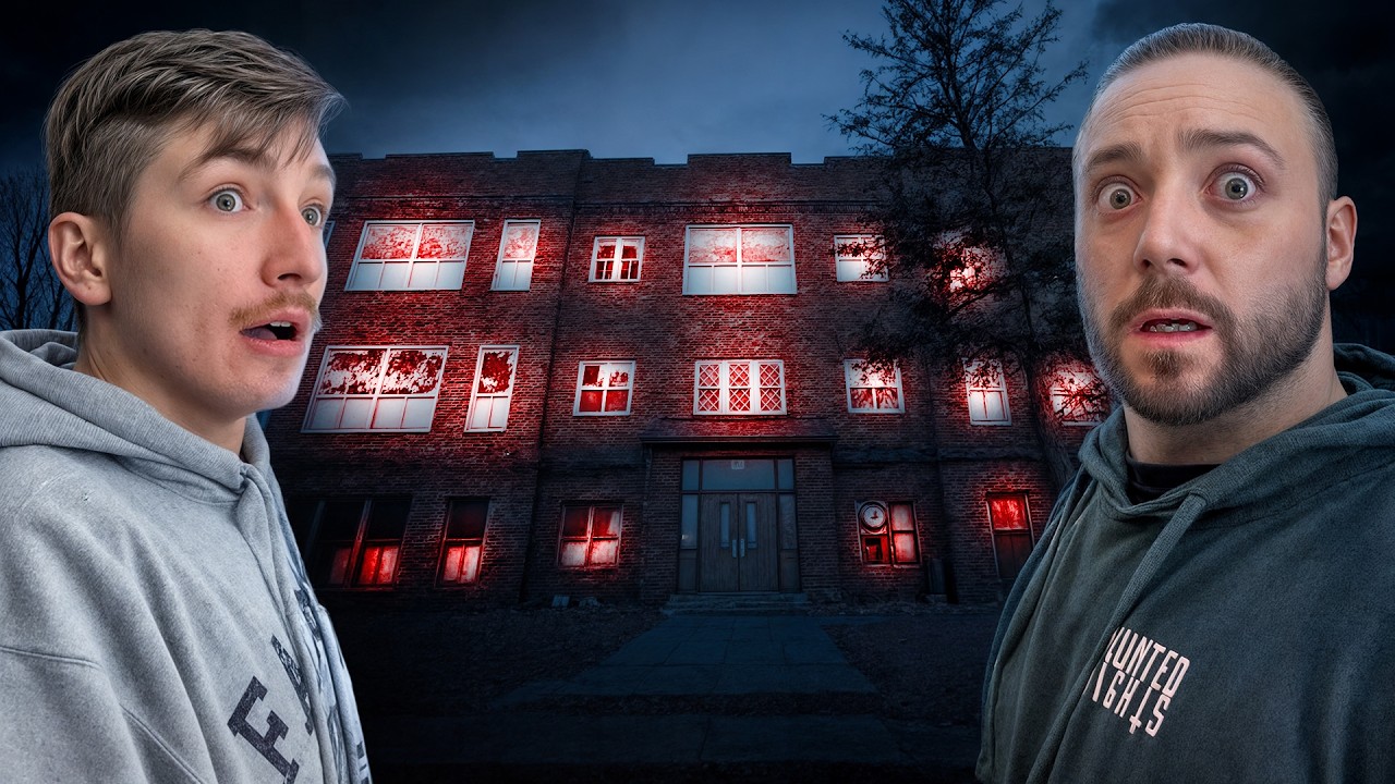 We Investigated Sam & Colby's HAUNTED SCHOOL | REAL Paranormal Activity