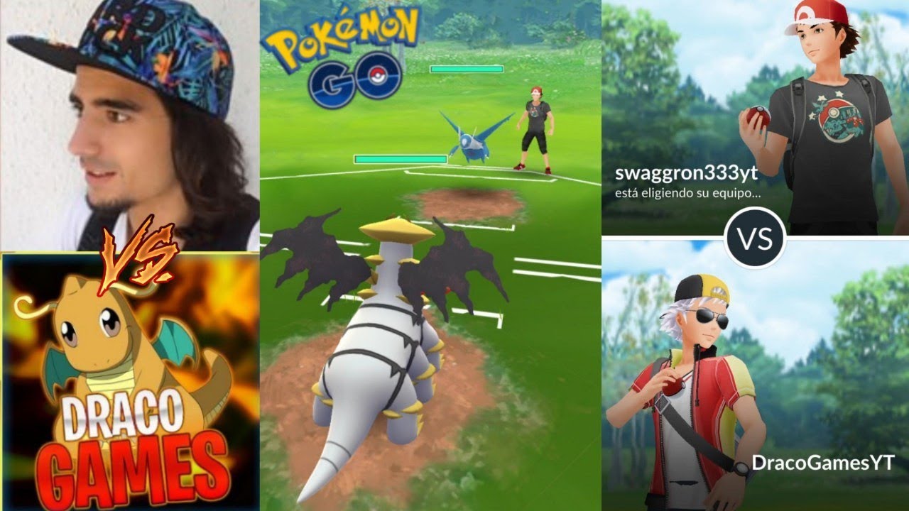 DRACO vs SWAGGRON !! COMBATES ÉPICOS (PvP) !! - Pokemon Go