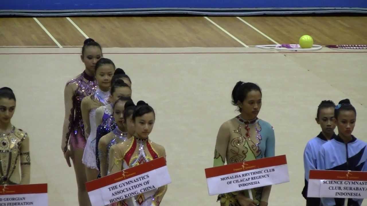 2013 Singapore Open Gymnastics Championships Rhythmic Gymnastics
