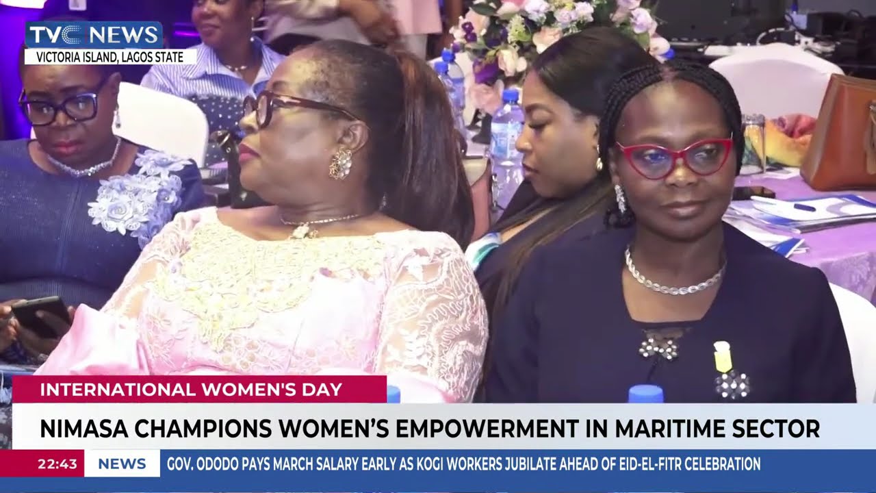 NIMASA выступает за расширение прав и возможностей женщин в морском секторе.