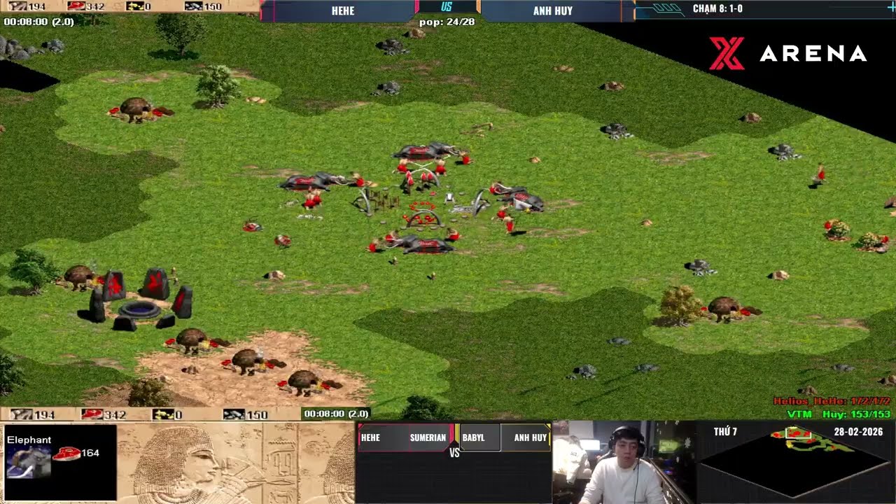 HEHE vs ANH HUY RANDOM CHẠM 8