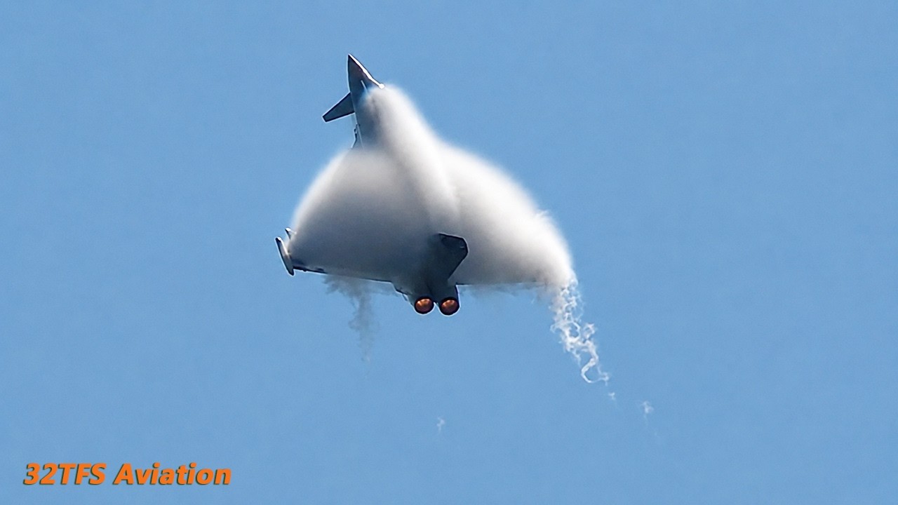[4K] Eurofighter Typhoon Extreme G-Force Maneuvers! Fliegerhorst Nordholz | Tag der Bundeswehr