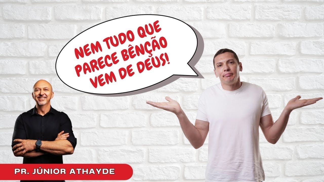NEM TUDO QUE TÊM APARÊNCIA VEM DE DEUS!!!!