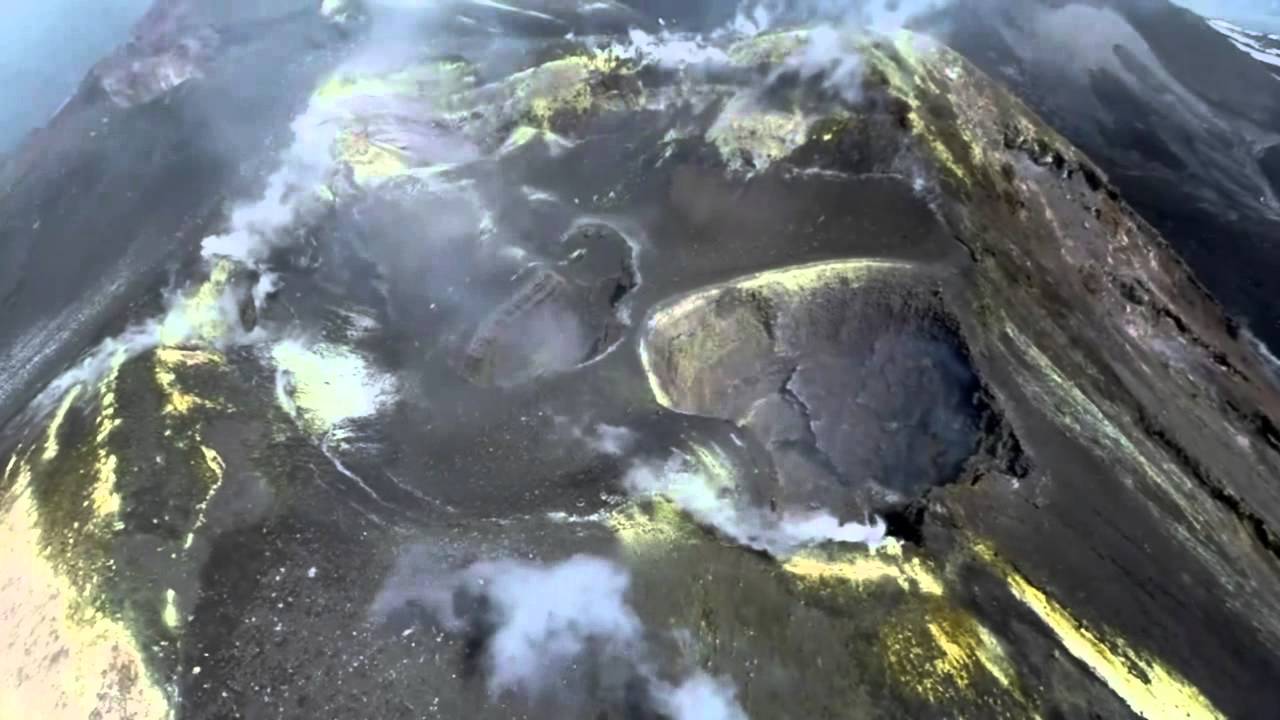 Etna crateri sommitali - video drone