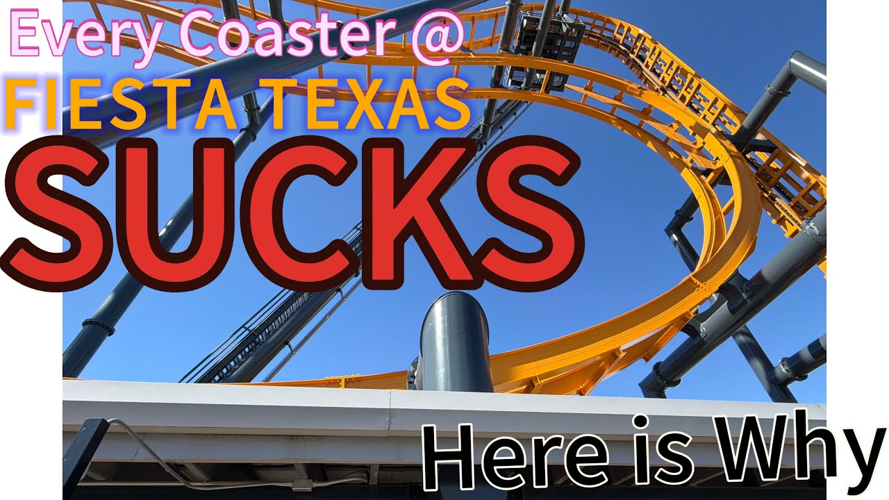 Here’s why every roller coaster at Six Flags Fiesta Texas Sucks and how to fix it