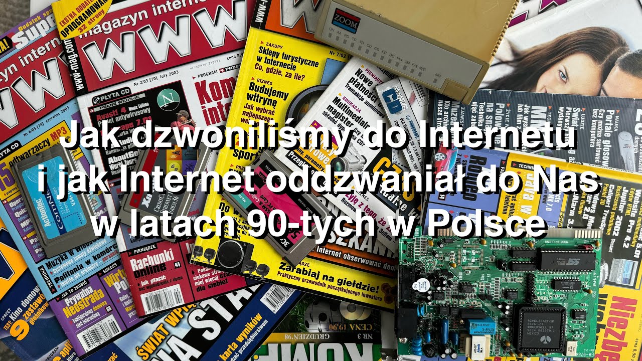 0202122 - Pamiętasz ten numer? Historia Internetu Modemowego w Polsce.