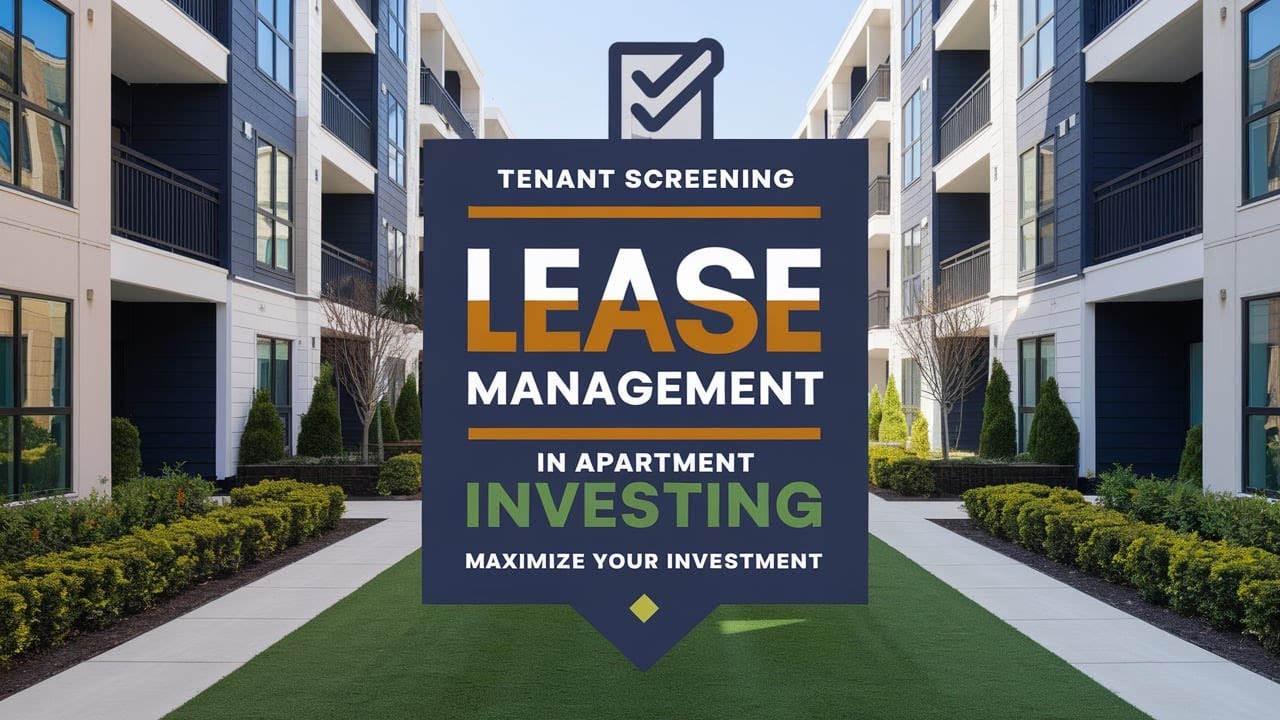 Tenant Screening and Lease Management in Apartment Investing