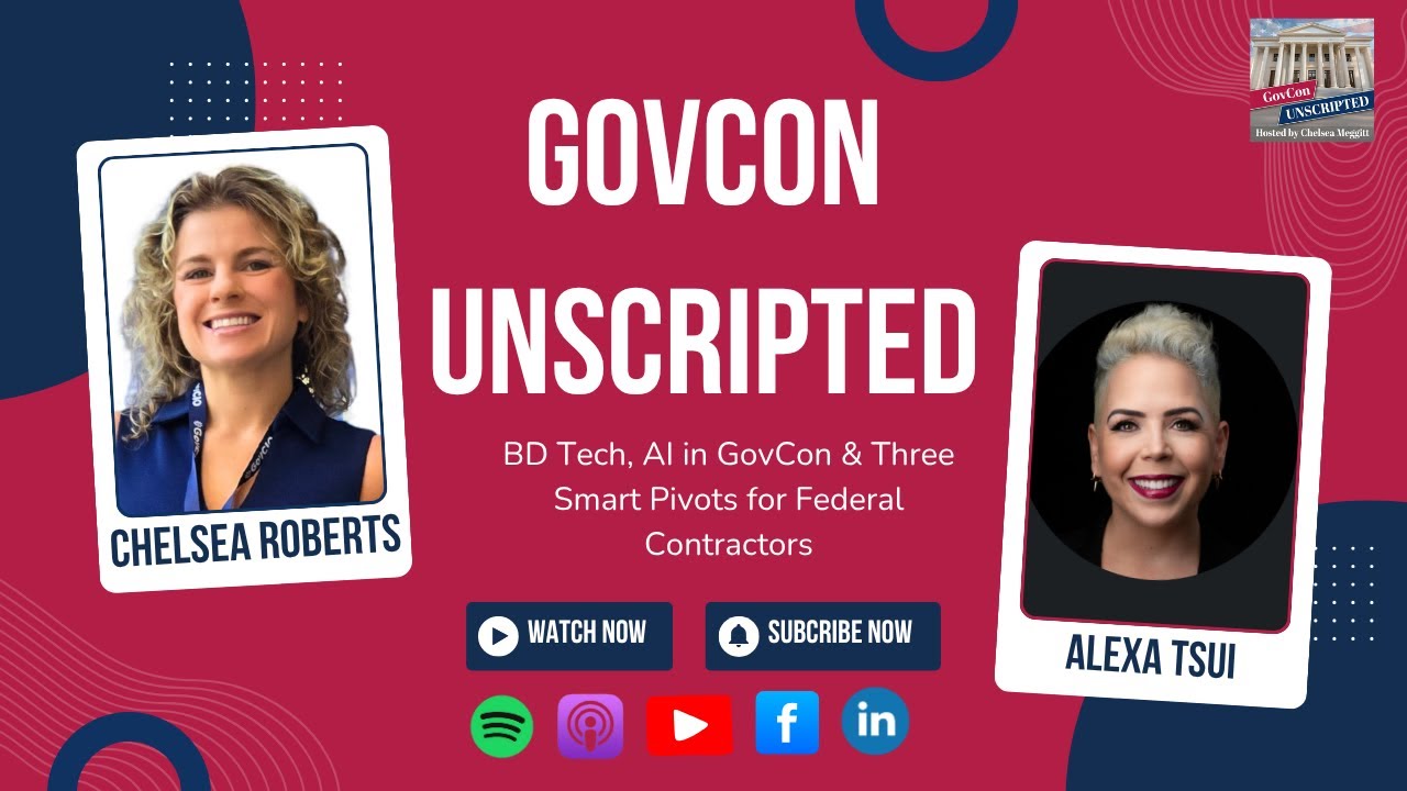 BD Tech AI in GovCon and 3 Smart Pivots for Federal Contractor #govcon  #futureofwork #aiinbusiness