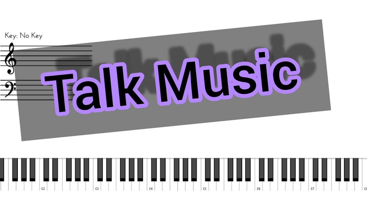 Talk Music |pt.2| (ReHarm Concepts) Piano Concepts In Songs