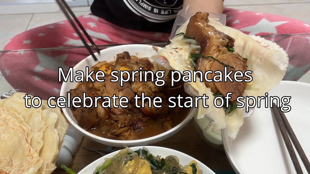 Daily life in China cn | 3 Hours to Make, 3 Minutes to Eat! The Best Homemade Spring Pancakes