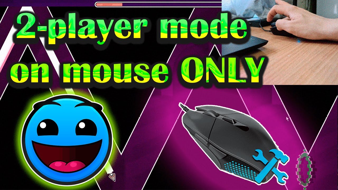 2-Player mode using mouse ONLY! | Geometry Dash experiment