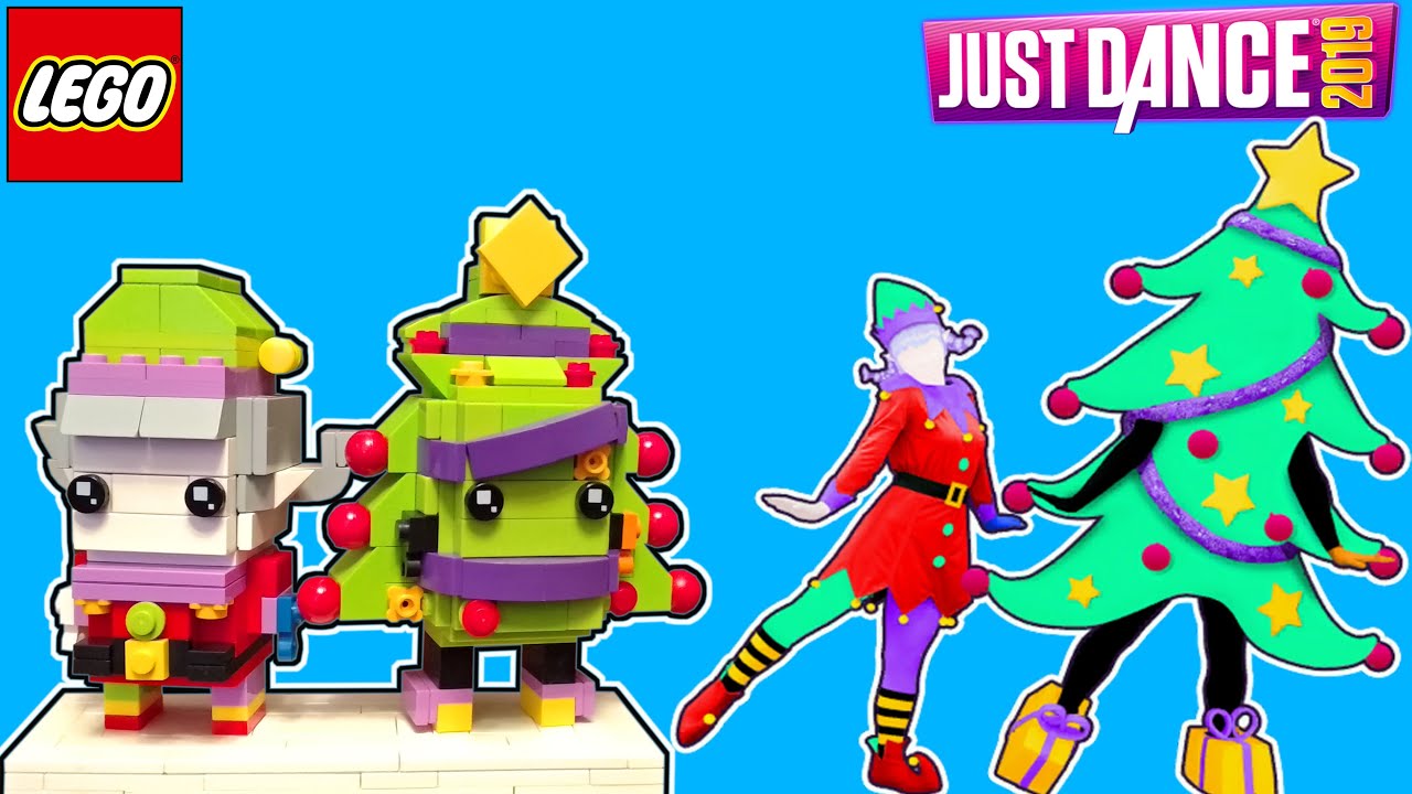 HOW TO BUILD - LEGO JINGLE BELLS | BRICKHEADZ FROM JUST DANCE 2019 KIDS!!!