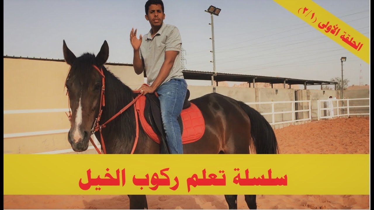 سلسلة تعلم ركوب الخيل الحلقة الأولى   الجزء الأول