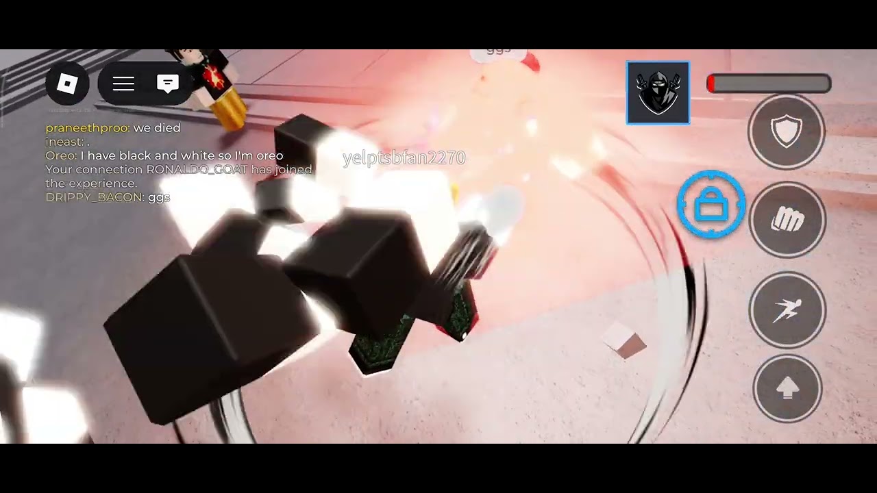 Killing people in tsb gone wrong....