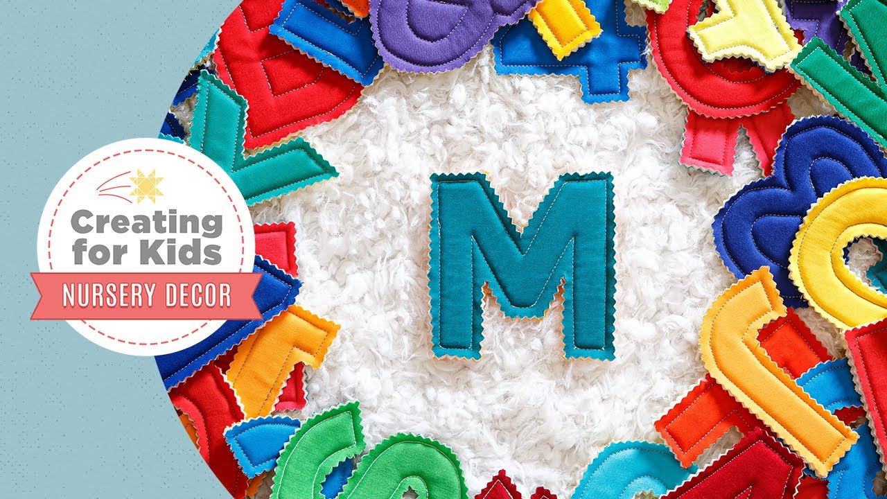 Creating for Kids: Spell it with Fabric Letters