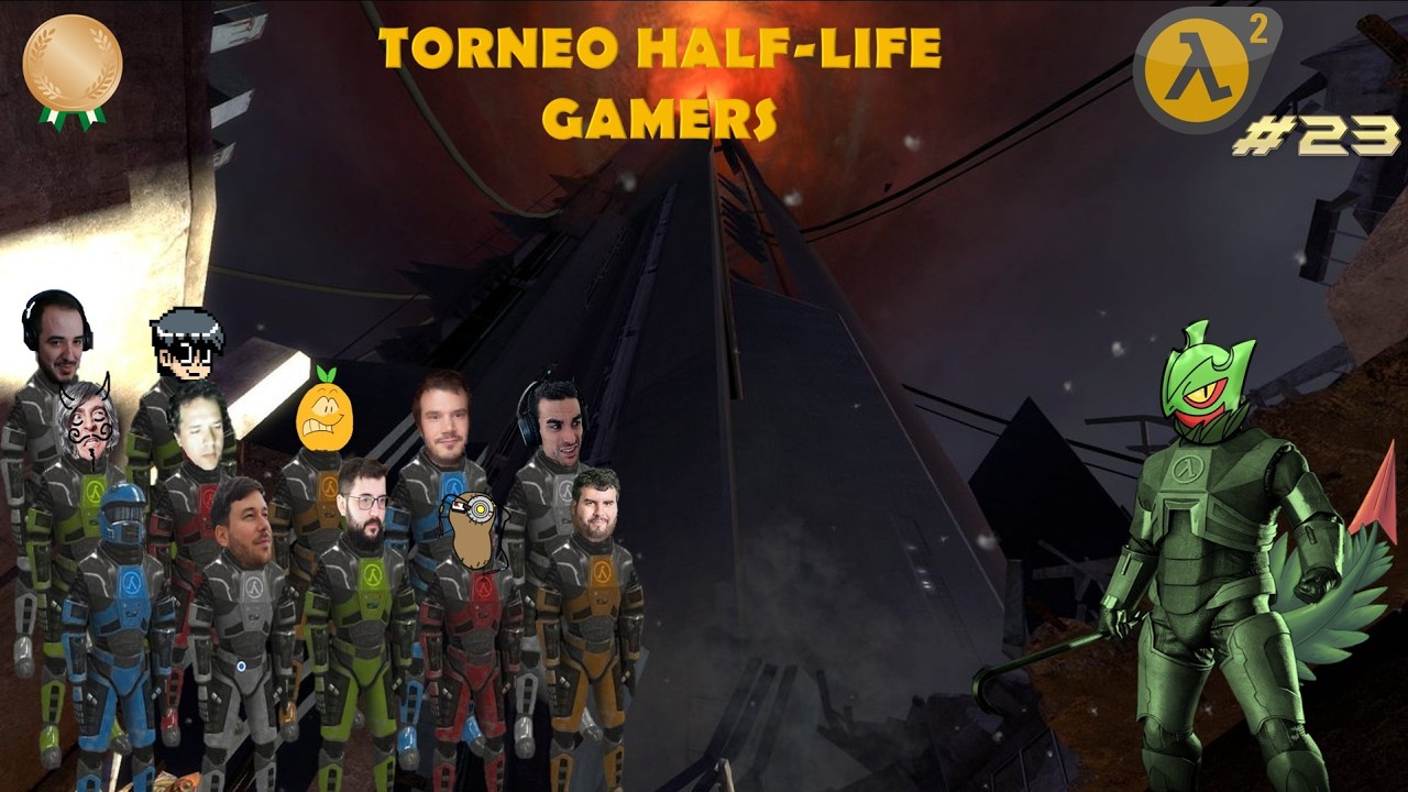 Half-Life Gamers 2 #23 - Medallistas de Bronce! A por el Núcleo de la Ciudadela!! | 🔴 DIRECTO TORNEO