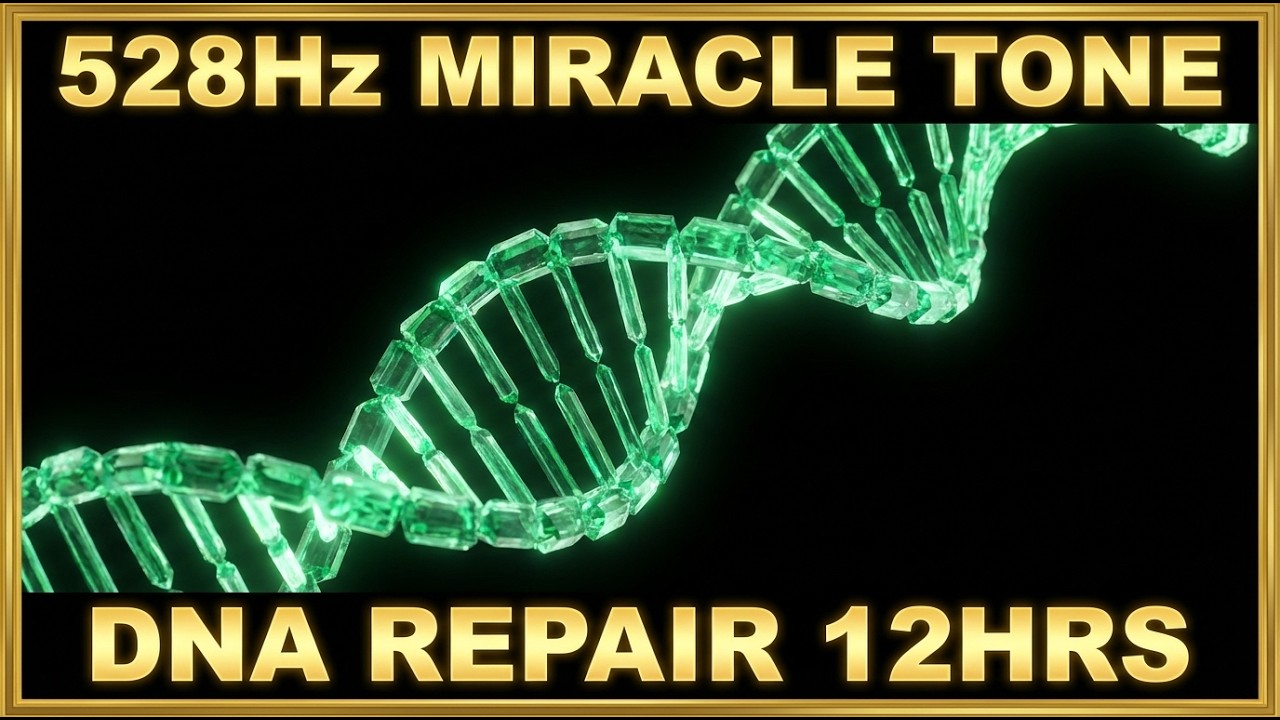 🔴 528Hz MIRACLE TONE 12 Hours | DNA Repair + Emotional Healing Meditation LIVE