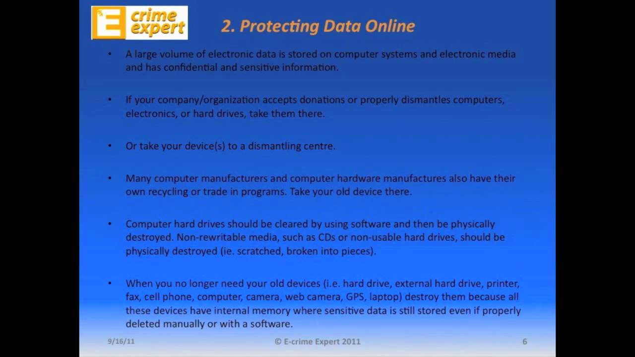How to protect private data online and offline
