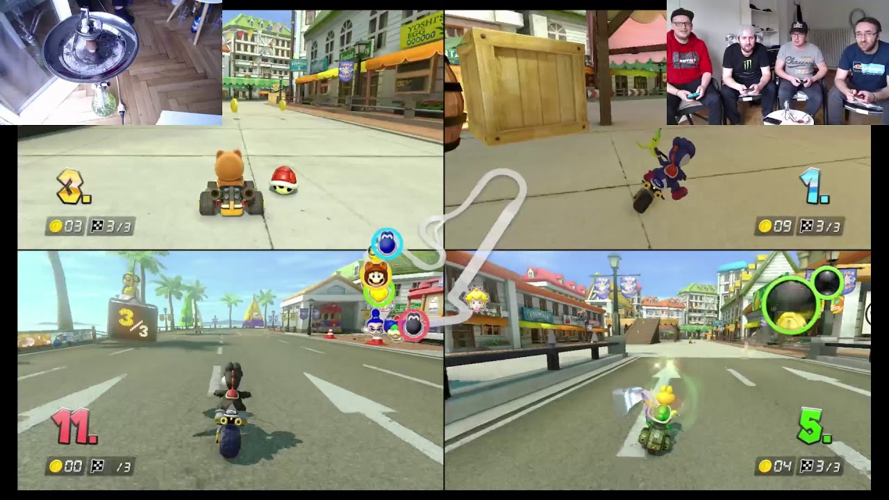 Eddy und Vita rasieren einfach alles  🎮 BROS ZOCKEN Mario Kart 8 ⭐ #022