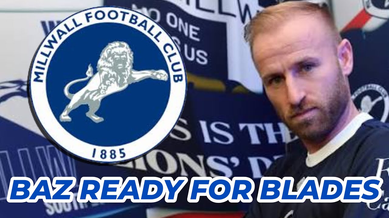 Барри Баннан сразу же вступает в борьбу за «Миллуолл» против «Шеффилд Юнайтед» | Пресс-конференци...