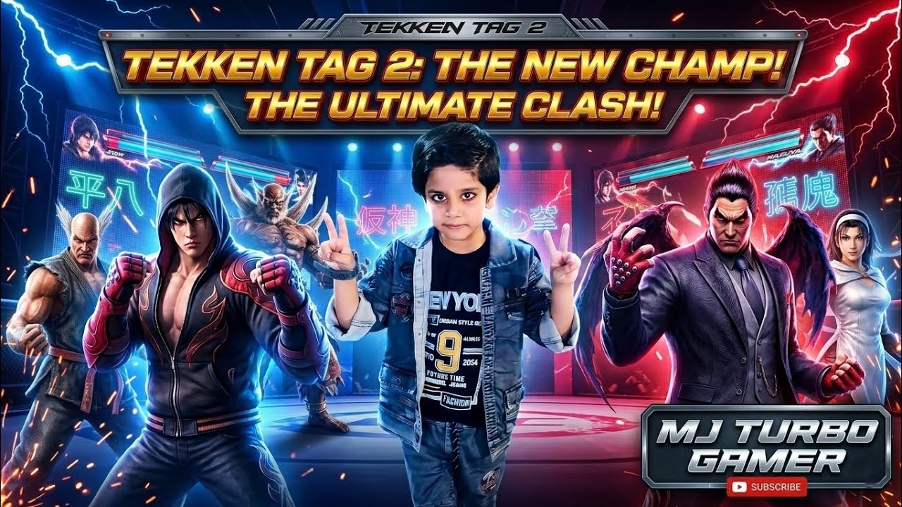 Tekken Tag 2 का जलवा! Best Team Gameplay Ever 👊| MJ TURBO GAMER