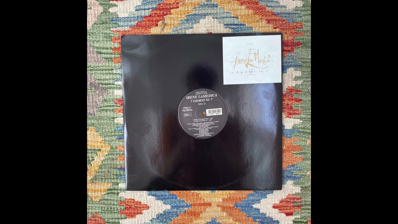 Irene Lamedica - 7 Giorni su 7 (RMX Strumentale) (45RPM)