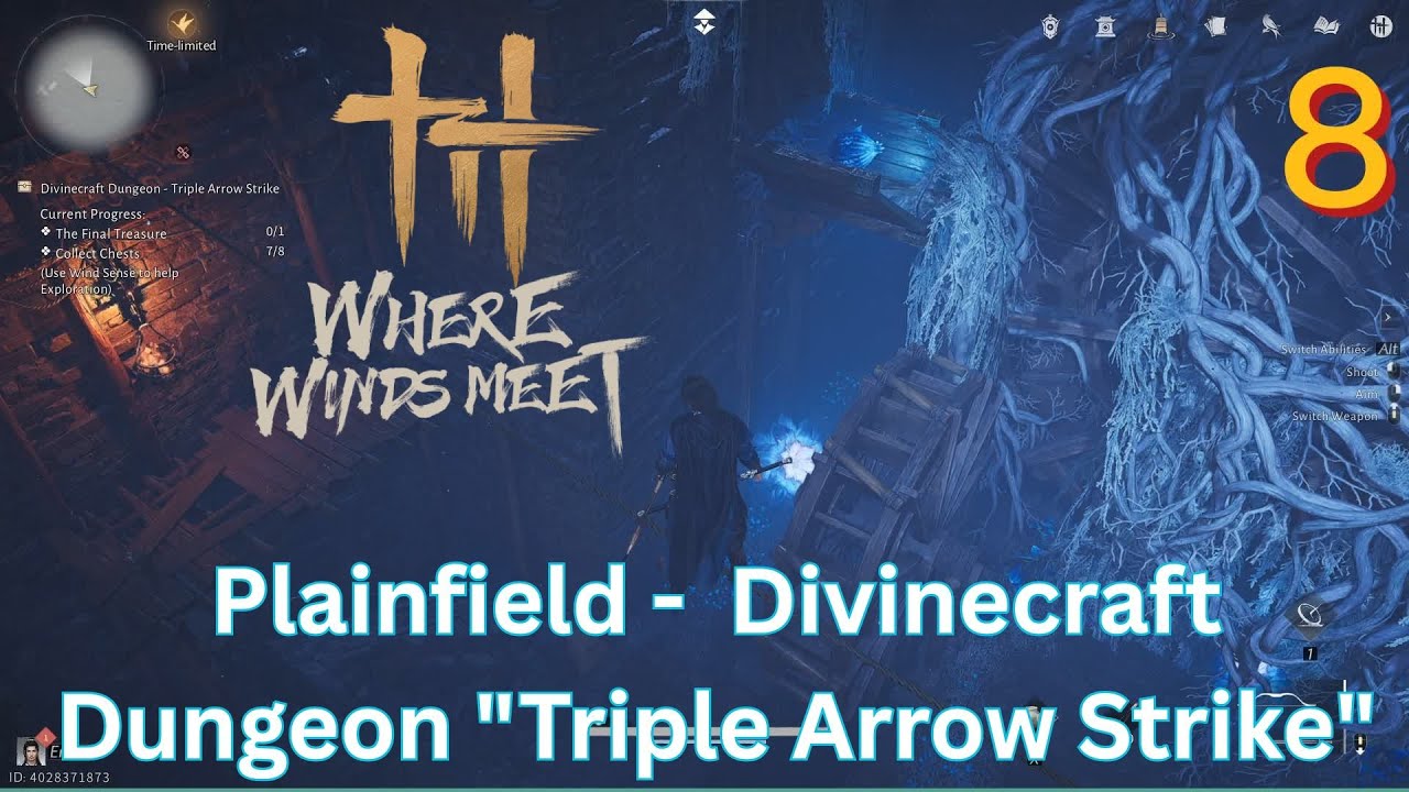 Where Winds Meet: Plainfield -  Divinecraft Dungeon "Triple Arrow Strike" Full Guide Chest